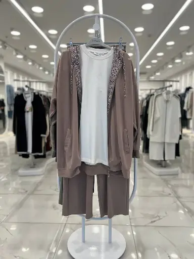 Three Piece Set Beige